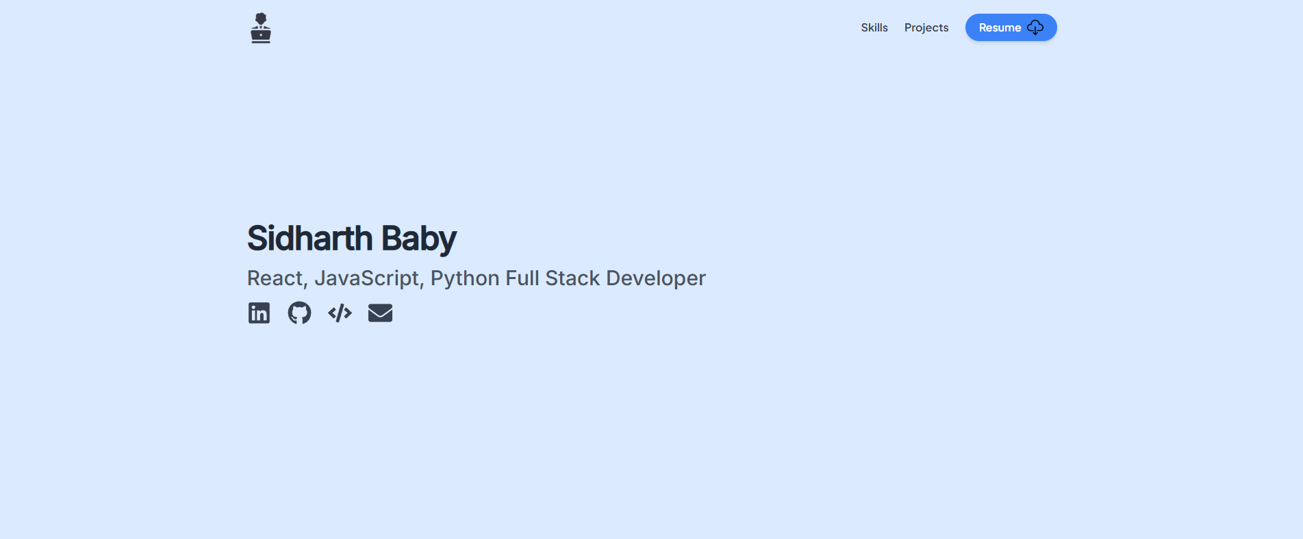 Portfolio preview
